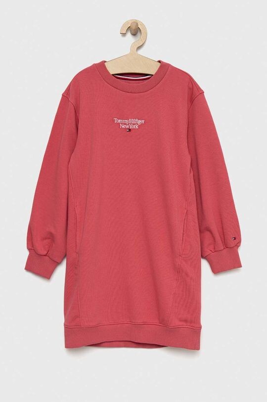 

Детское платье Tommy Hilfiger, розовый