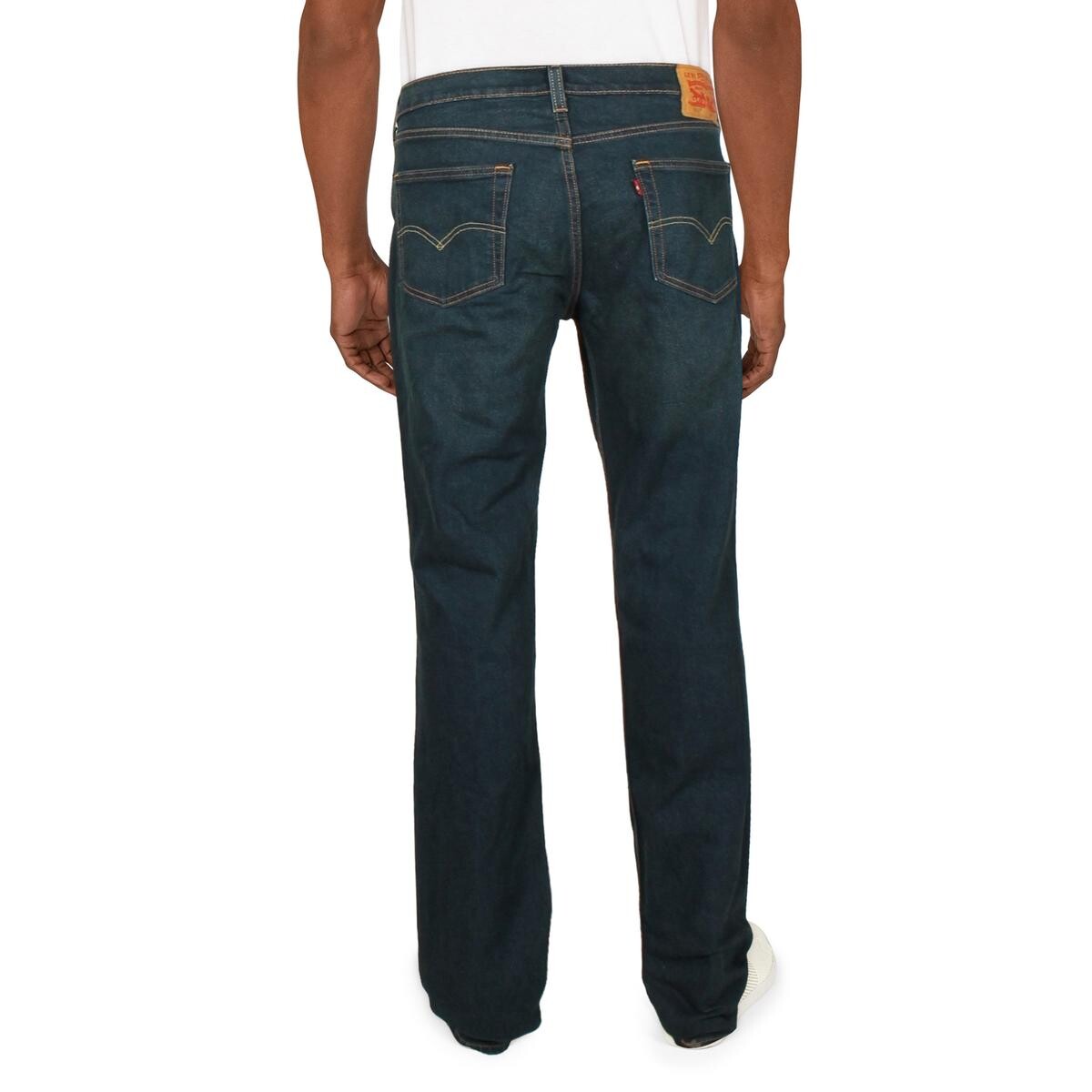 

Мужские зауженные джинсы с прямыми штанинами Levi Strauss & Co., цвет Dark Blue