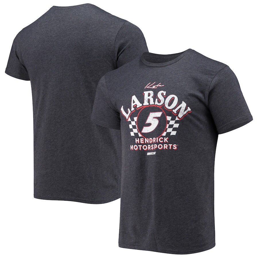 

Футболка с коротким рукавом Hendrick Motorsports Team Collection Kyle Larson, нави