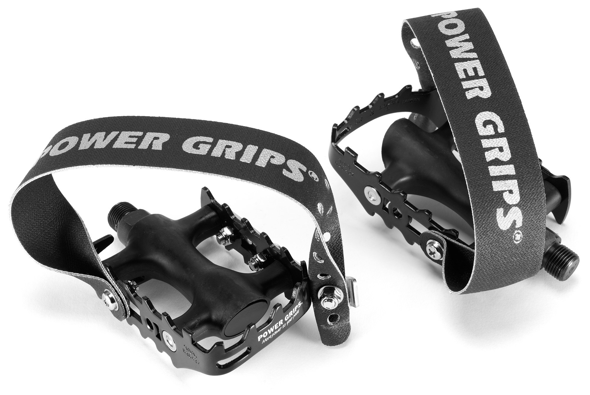Комплект спортивных педалей Power Grips, черный