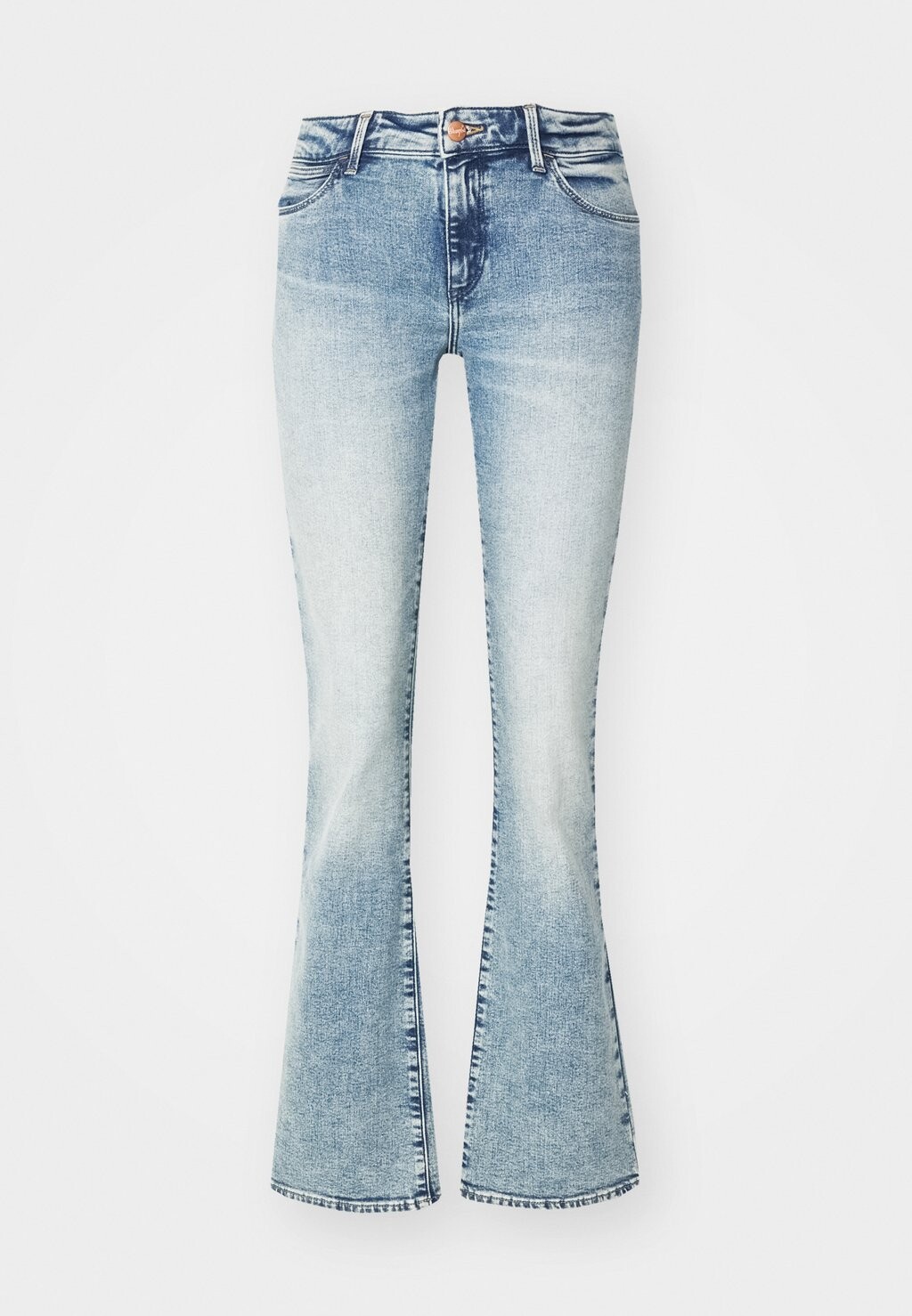 

Джинсы Bootcut Wrangler, светло-голубой деним