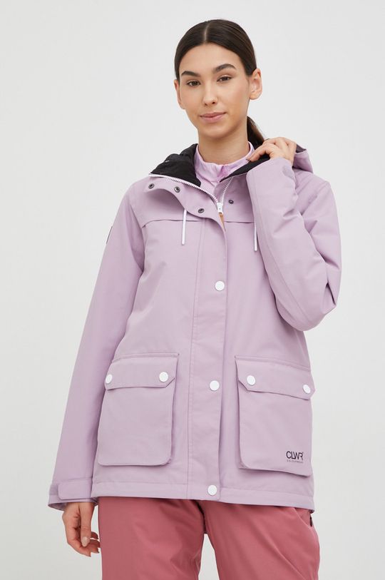 Лыжная куртка Ida Colourwear, фиолетовый