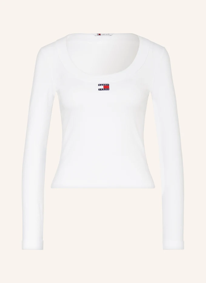 

Длинный рукав Tommy Jeans, белый