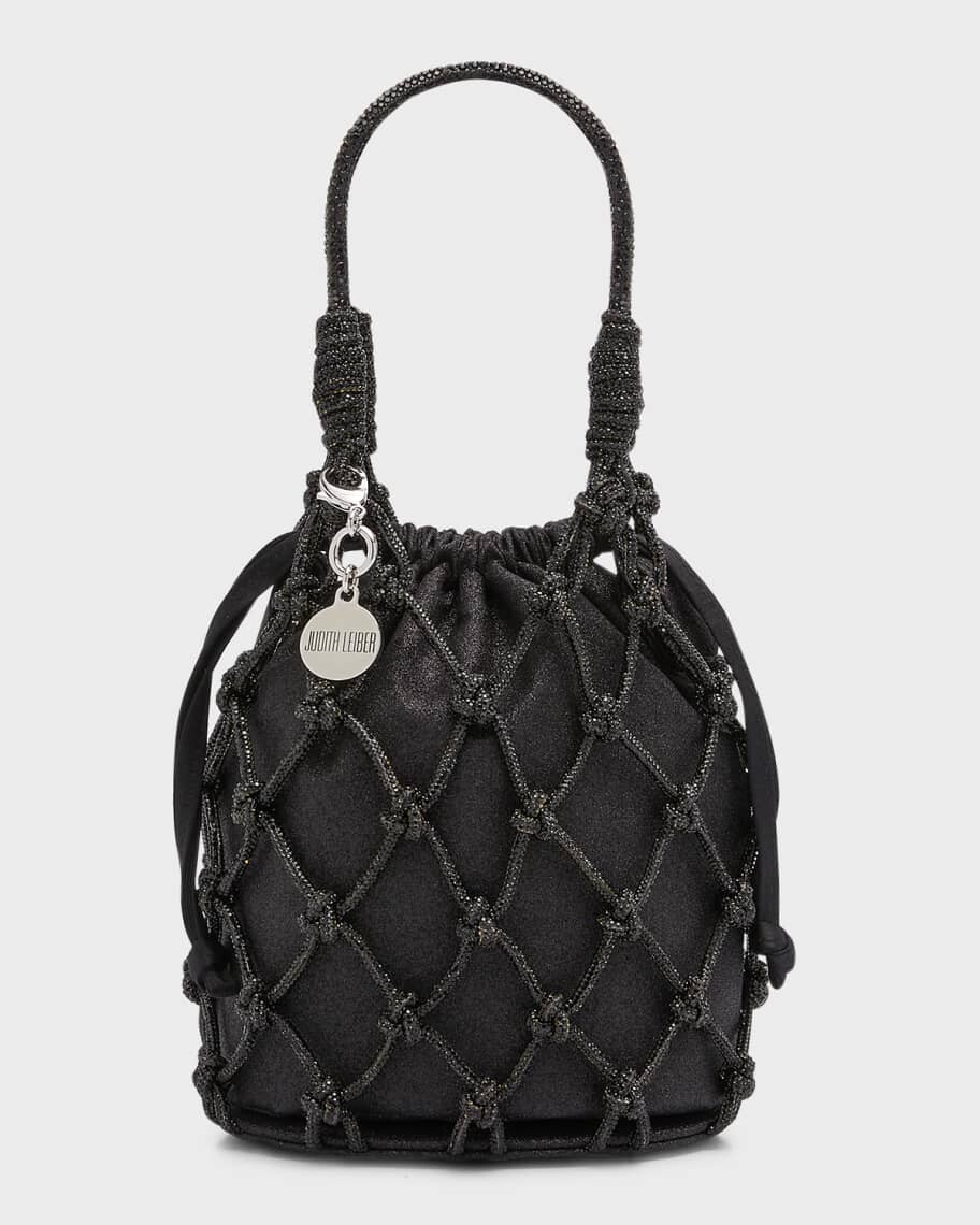 

Сумка Sparkle Crystal Net с ручкой сверху Judith Leiber Couture