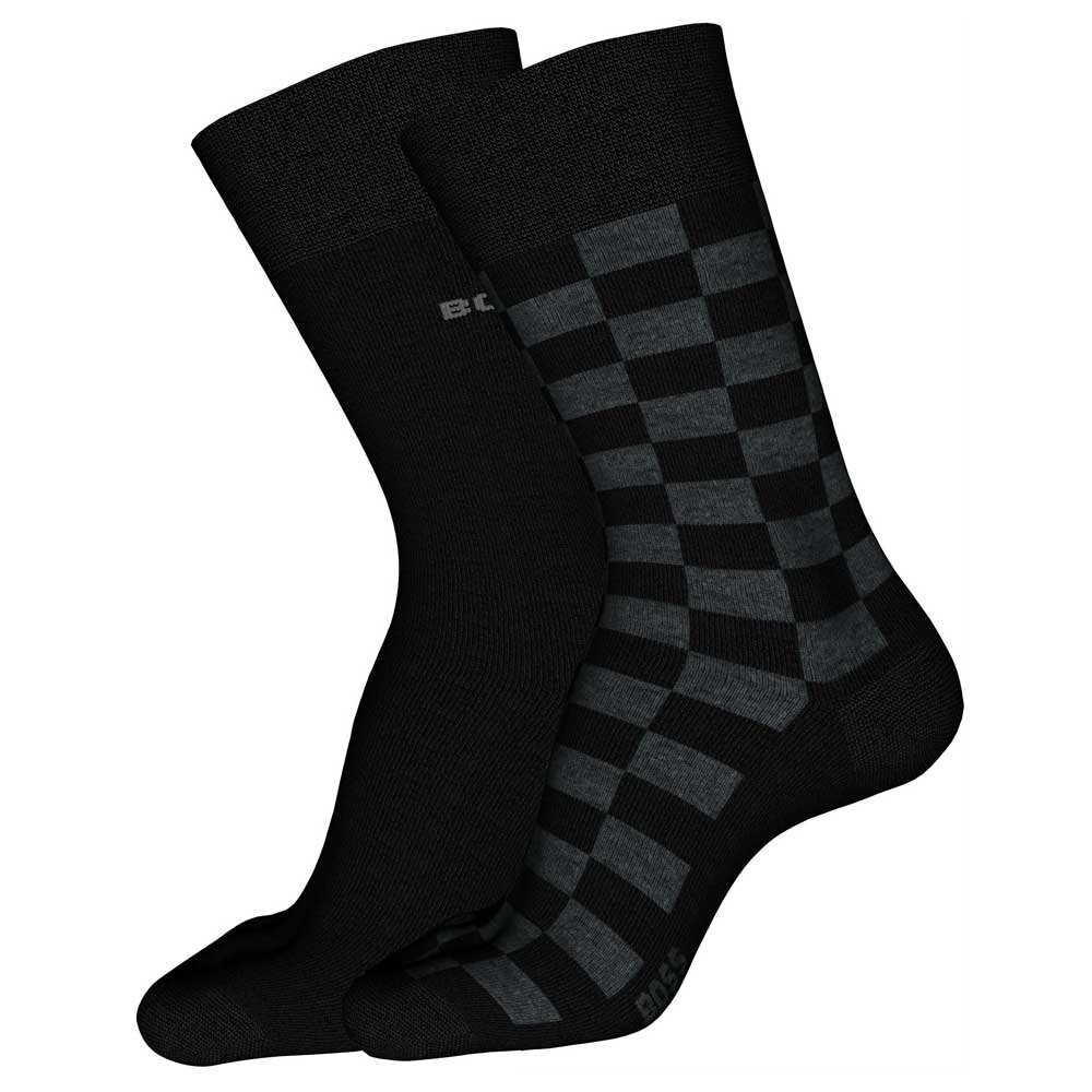 

Носки BOSS RS Check CC 10251073 2 шт, черный