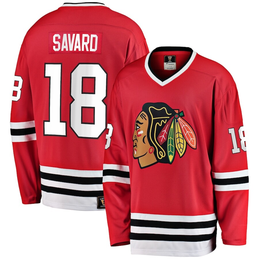 

Джерси Fanatics Branded Chicago Blackhawks, красный