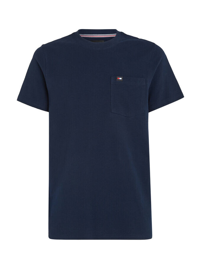 

Футболка tjm Slim из пике Tommy Jeans, синий