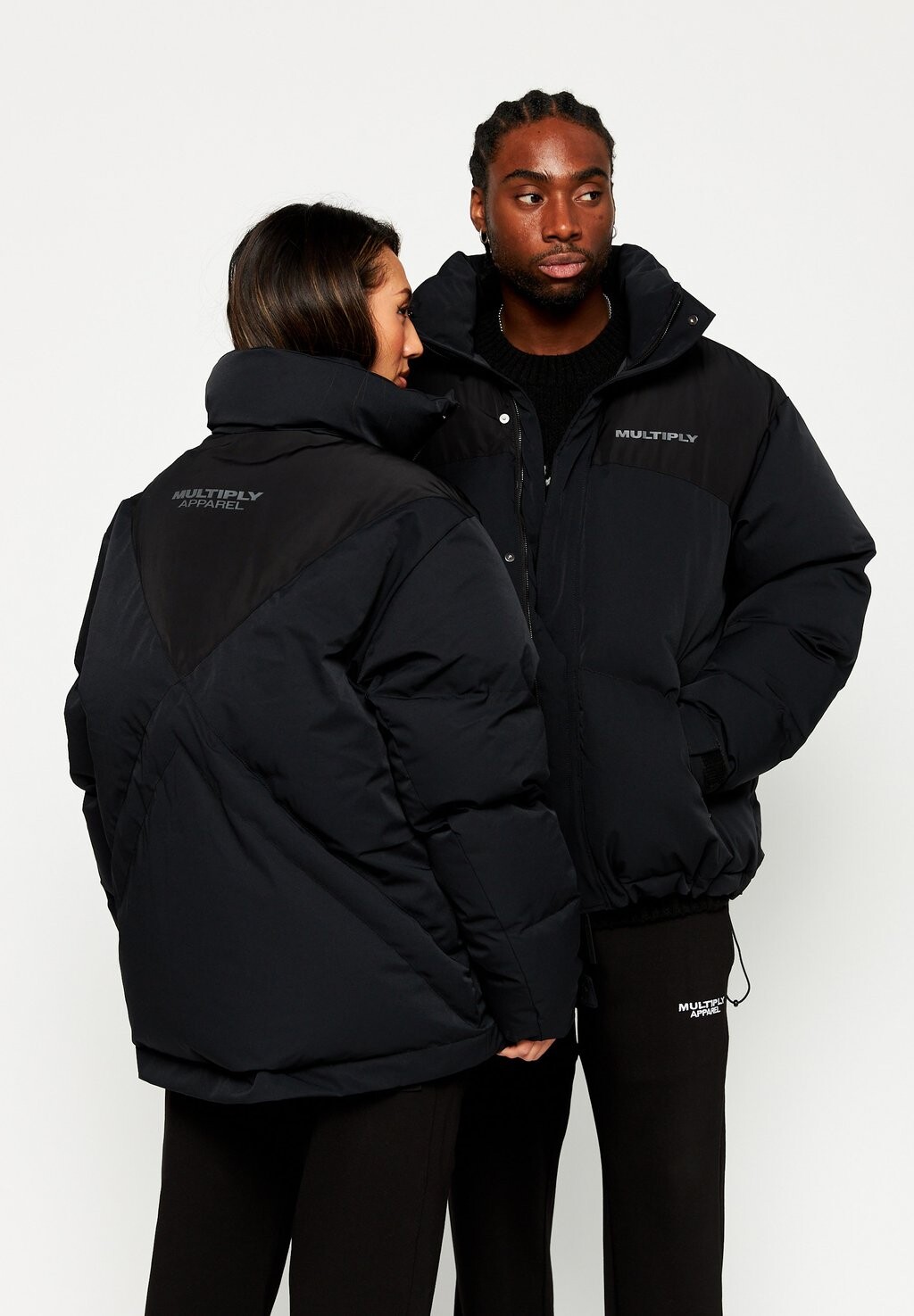

Зимняя куртка Multiply Apparel, черная