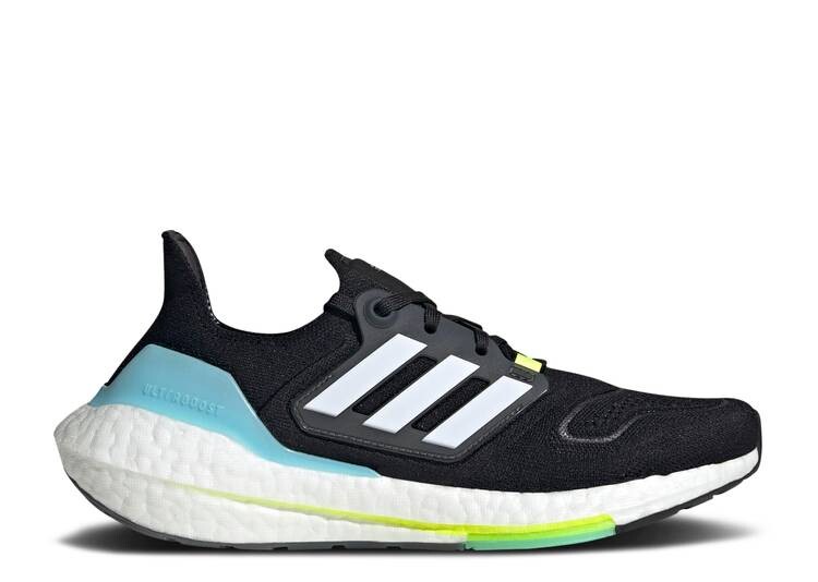 

Кроссовки Adidas WMNS ULTRABOOST 22 'BLACK BLUE YELLOW', черный