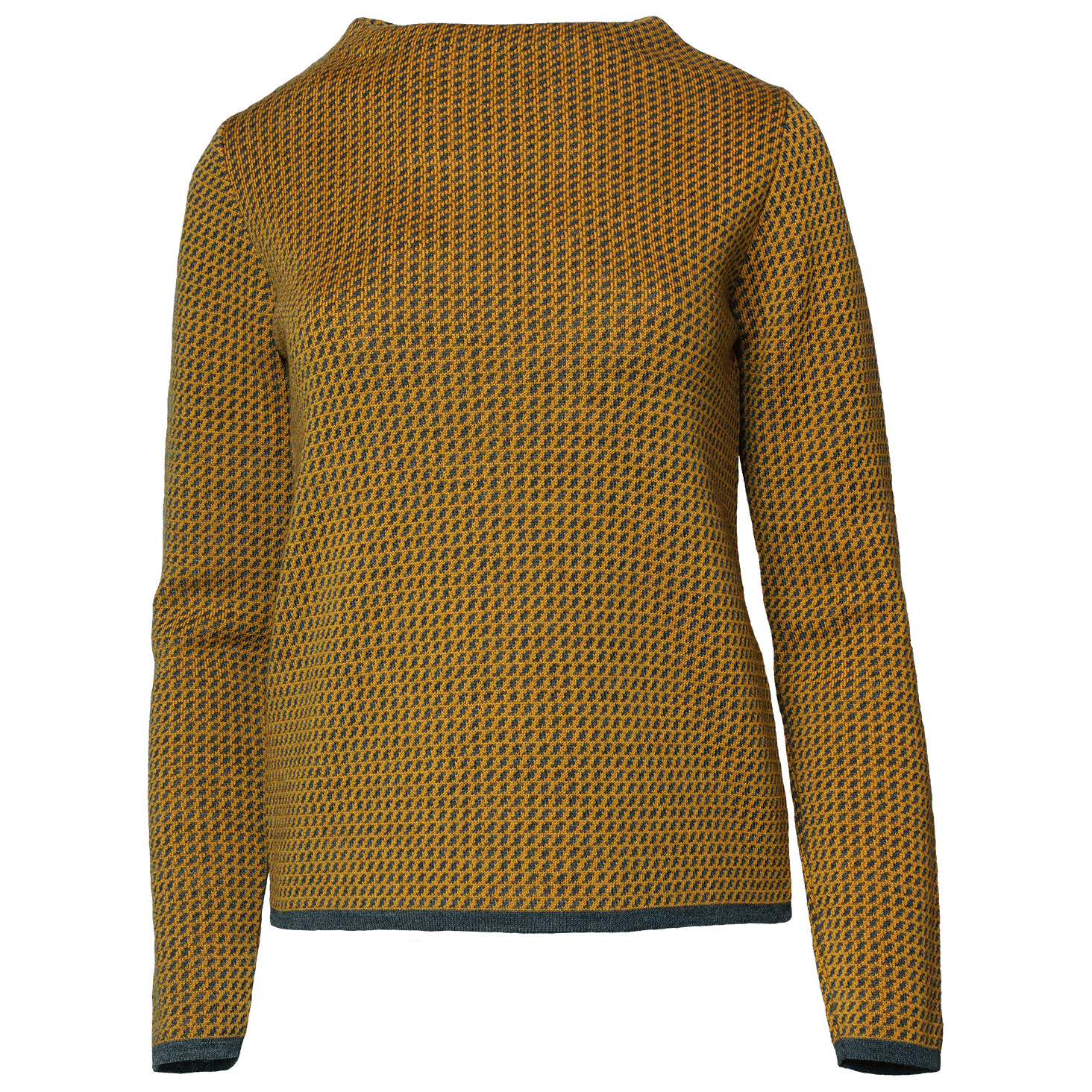 

Свитер из мериноса Reiff Women's Pulli Vicky, цвет Rock/Turmeric