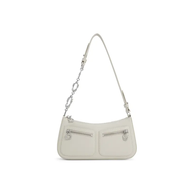 

Charles&Keith CHARLES & KEITH Женская сумка через плечо, Розовый белый Мел