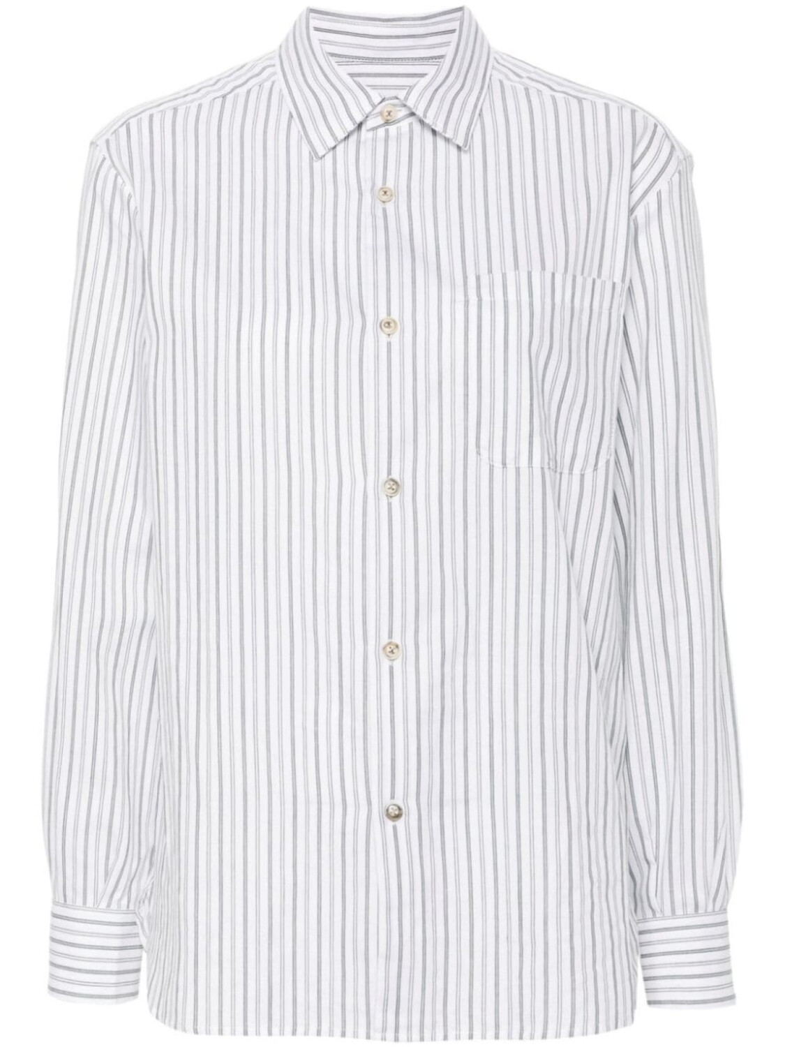 

A.P.C. рубашка в полоску, белый
