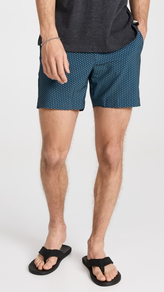 

Пляжные шорты Fair Harbor The Sextant 6" Swim Trunks, нави