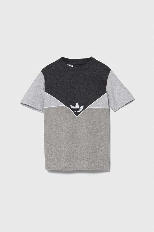 

adidas Originals Детская хлопковая футболка, серый