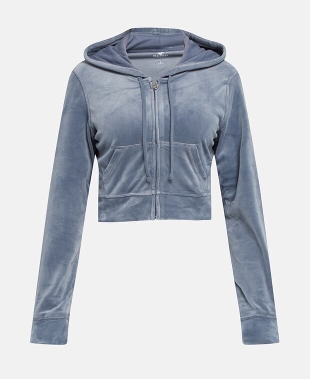

Толстовка с капюшоном Hollister, темно-синий