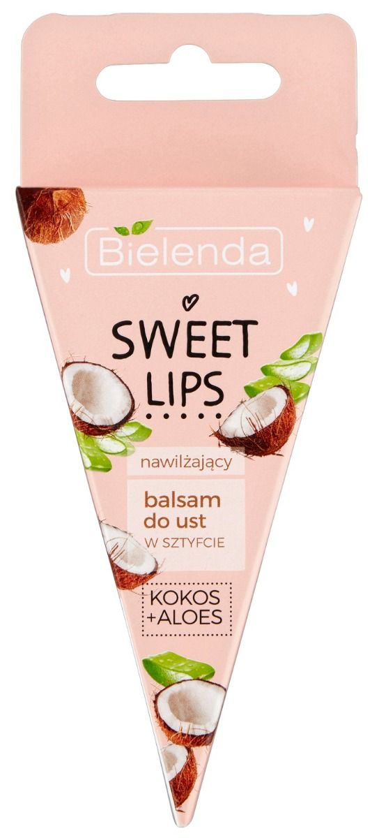 Bielenda Sweet Lips Kokos + Aloes бальзам для губ, 5 g