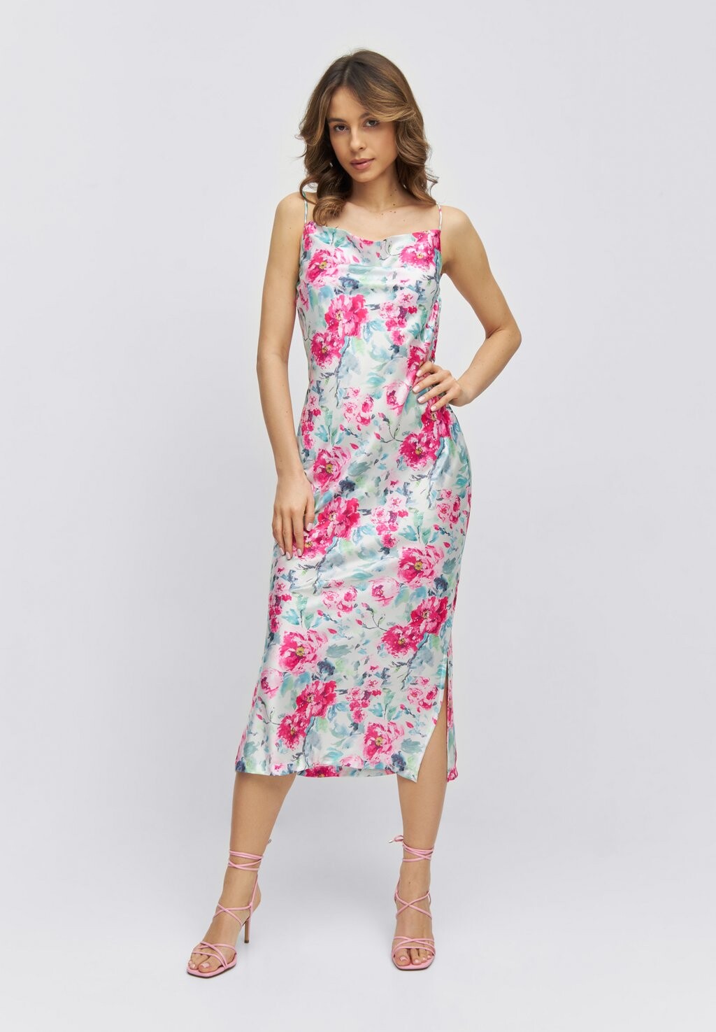 

Платье-футляр SICILIA FLOWERS Laurella, цвет pink