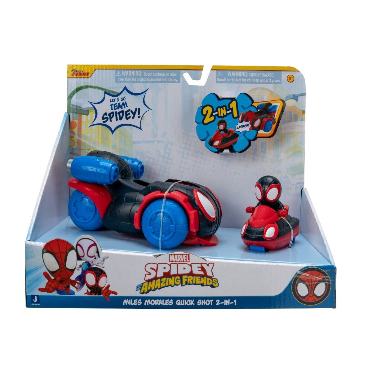 

Детская игрушка Spidey Miles Morales 2w1, 1 шт