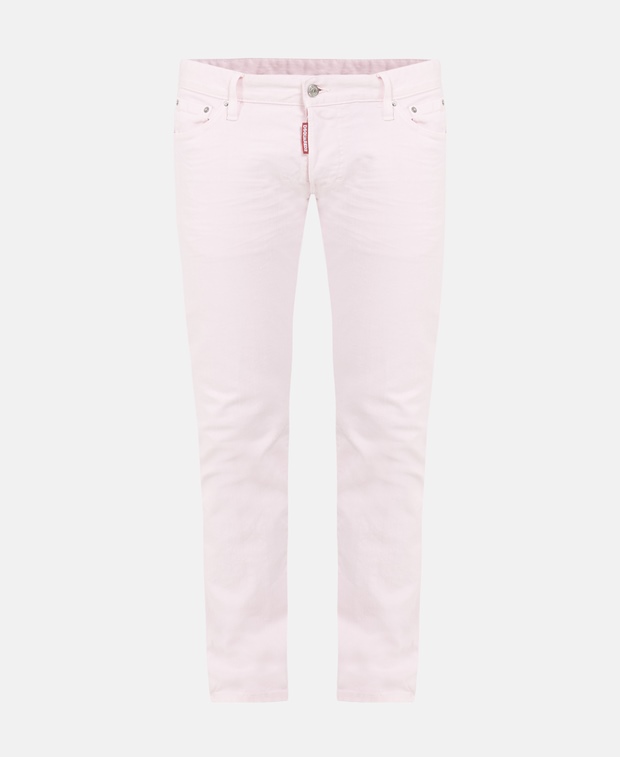 Прямые джинсы , розовый Dsquared2