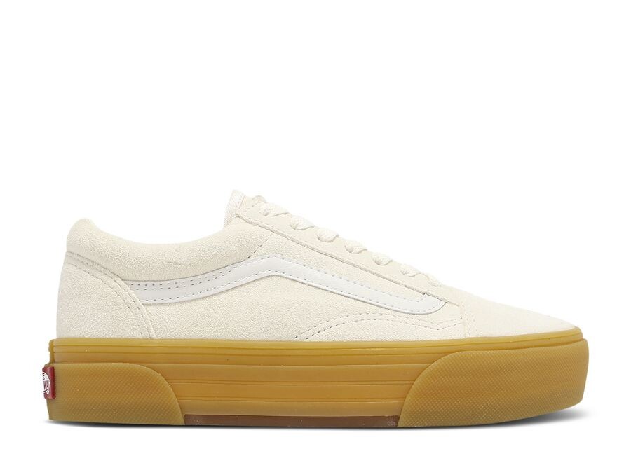 

Кроссовки Vans V36CF Old Skool CHKY, цвет White Gum
