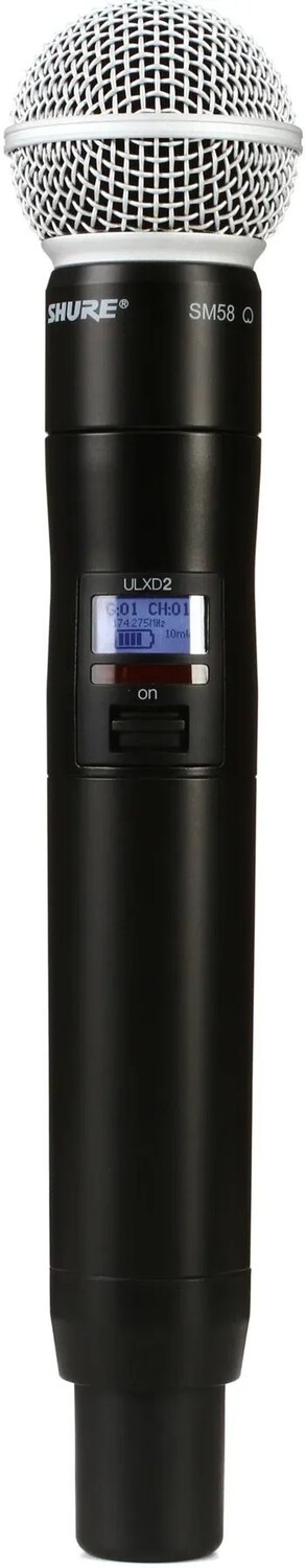 

Беспроводной ручной микрофонный передатчик Shure ULXD2/SM58 — диапазон V50