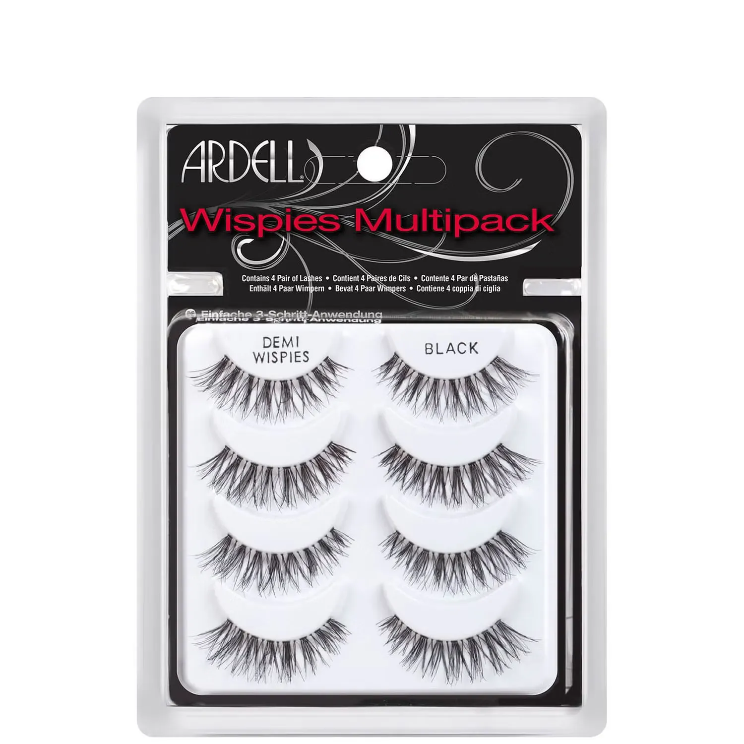 

Demi Wispies Накладные ресницы с натуральным эффектом, набор из 4 штук Ardell