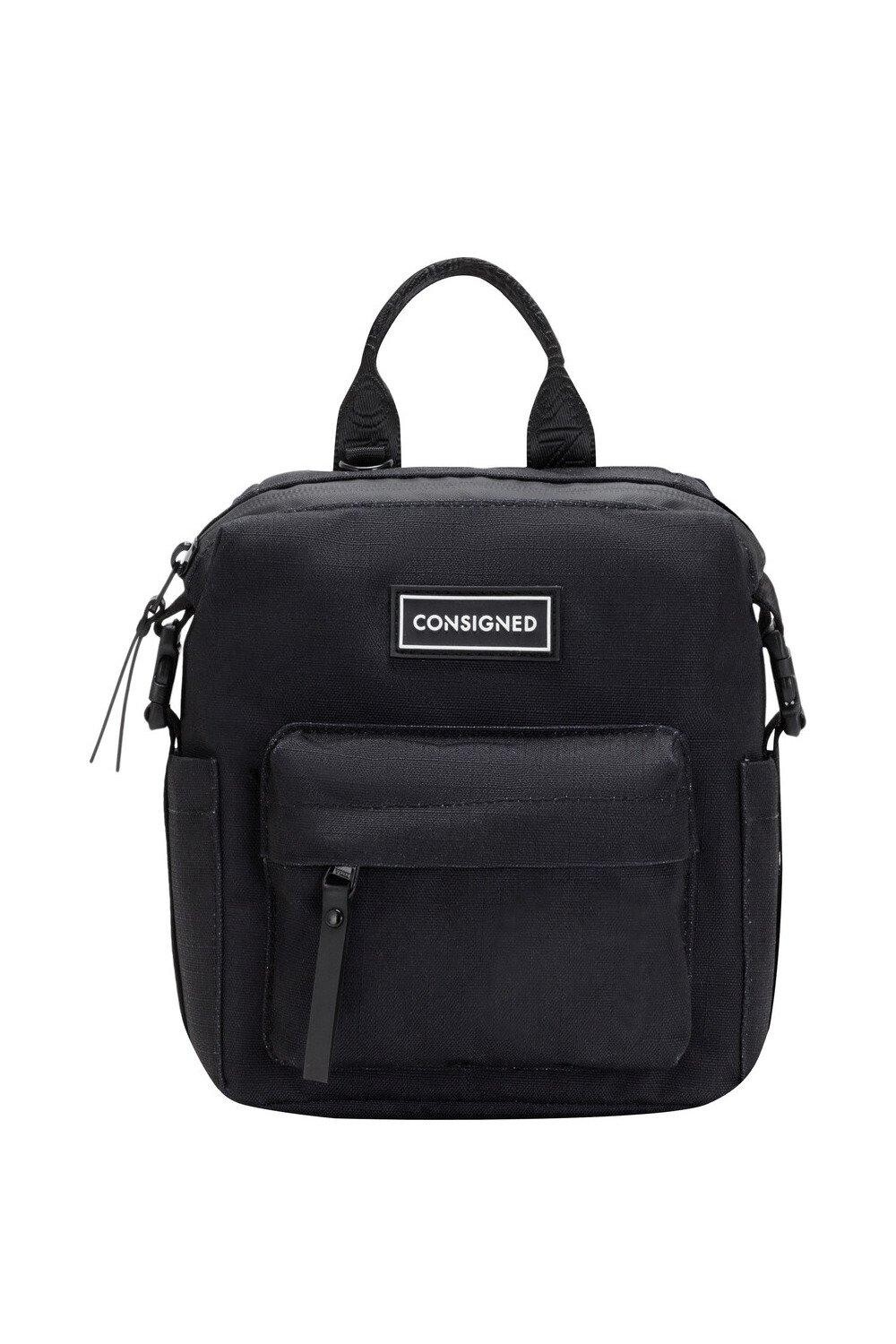 

Рюкзак Lamont XS с передним карманом Consigned, черный