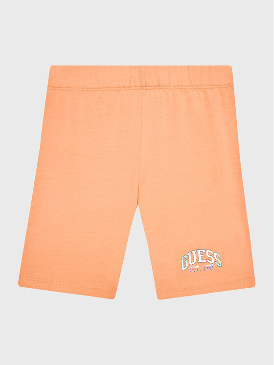 

Спортивные шорты узкого кроя Guess, оранжевый