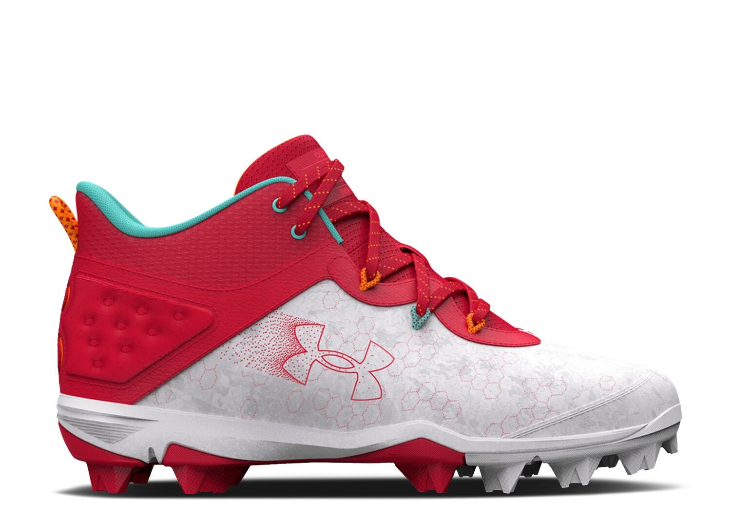 

Кроссовки Under Armour Harper 8 Mid Rm 'Red White', красный