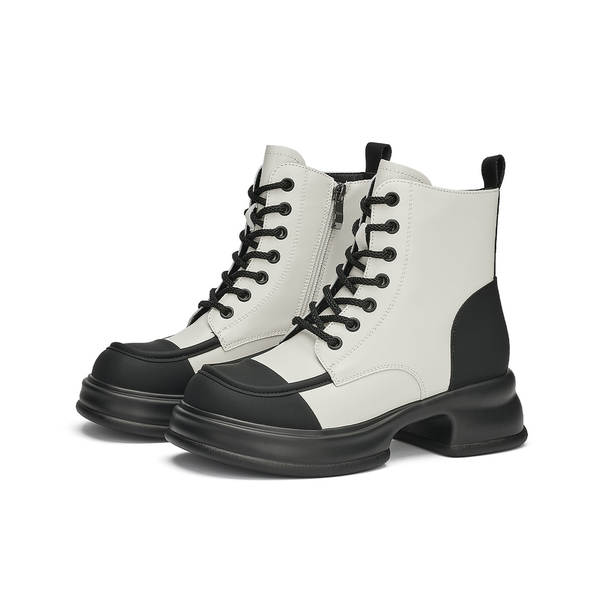 

Ботинки Martin Boot женские Gemeiq, цвет Black/Beige