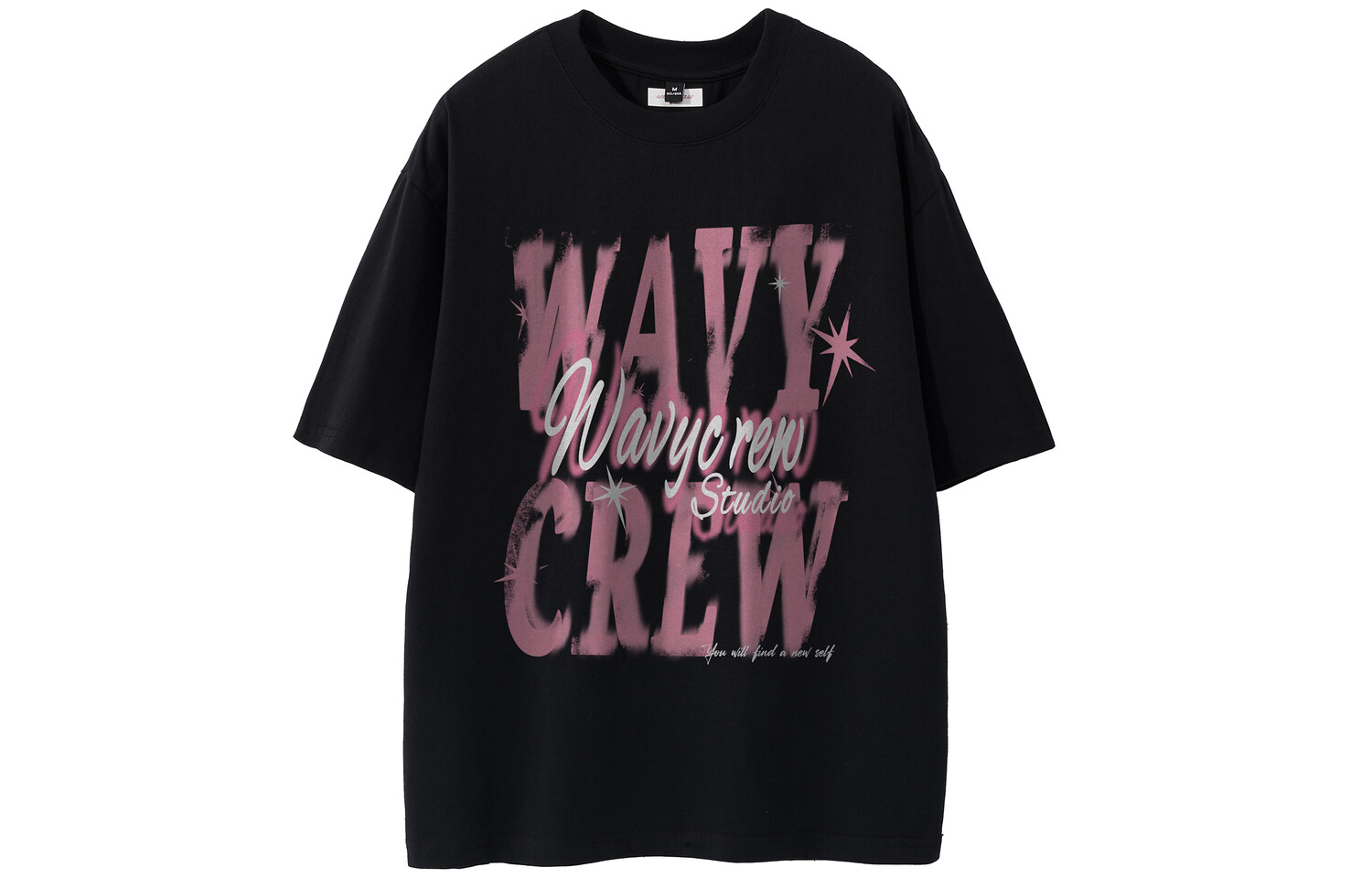 

Wavycrew футболка унисекс, Железно-серый