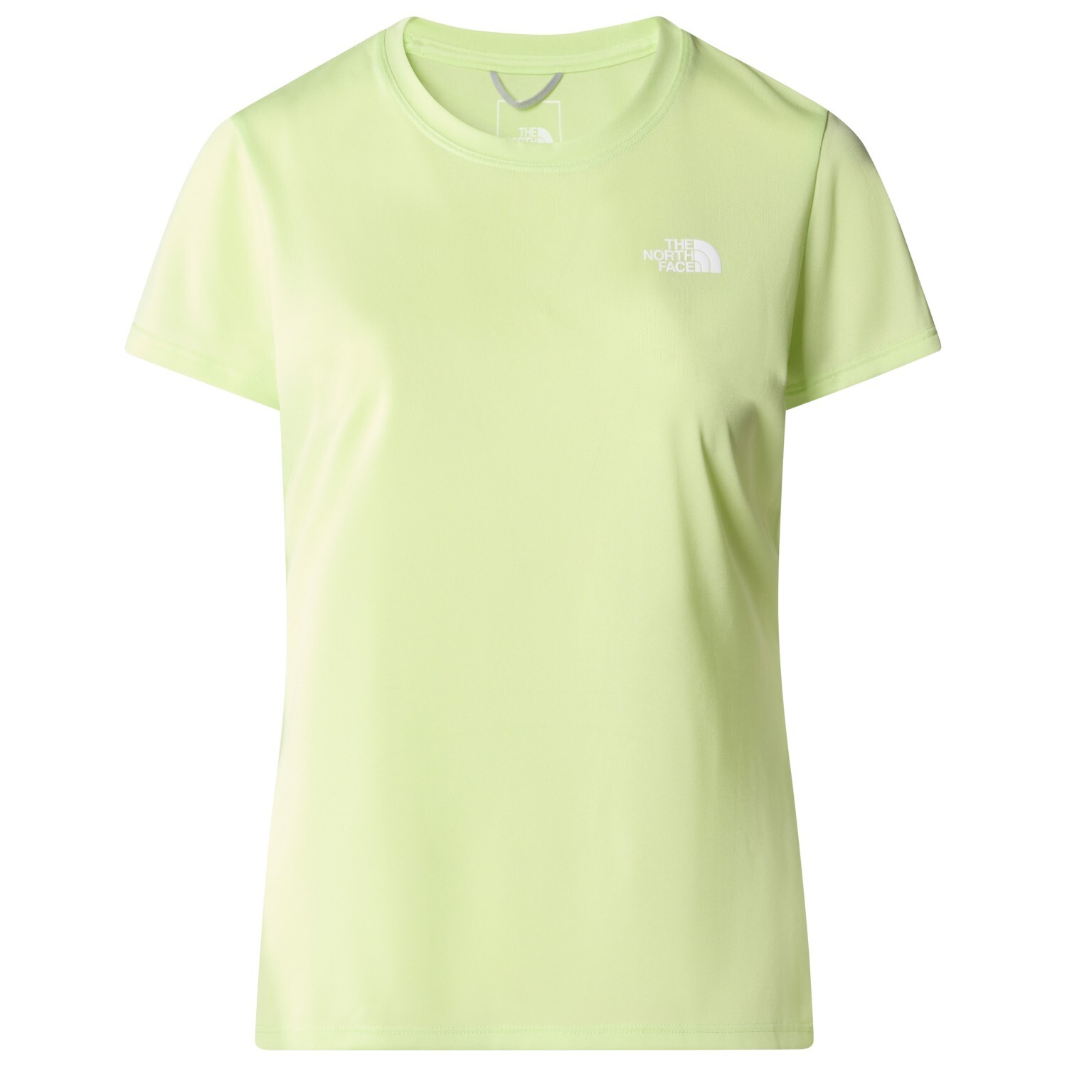 цена Функциональная рубашка The North Face Women's Reaxion Amp Crew, цвет Astro Lime Light Heather