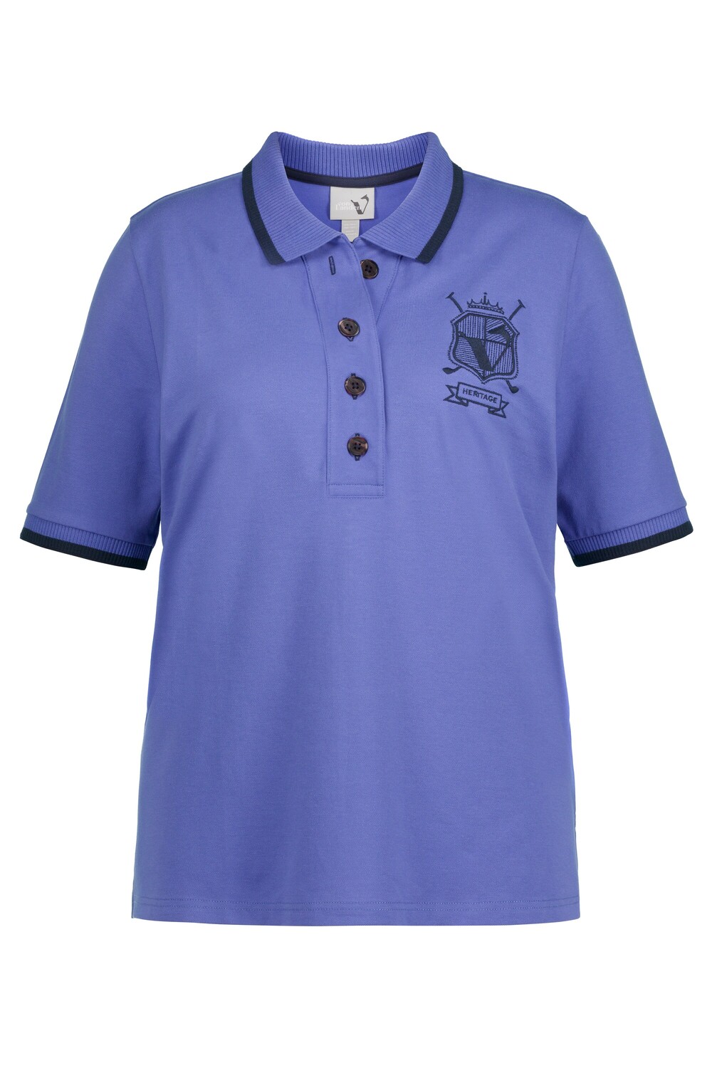 

Футболка Ulla Popken Polo, синий