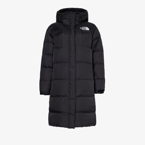 

Пуховик Nuptse с вышитым логотипом The North Face, черный