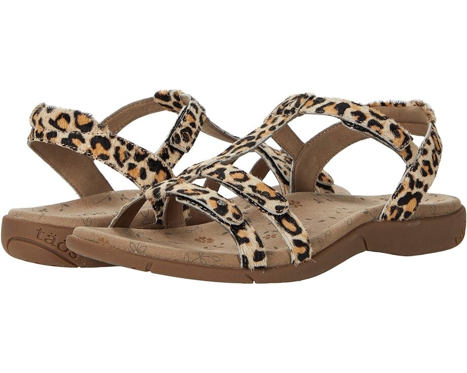 

Сандалии Taos Footwear Trophy 2, цвет Tan Leopard Print