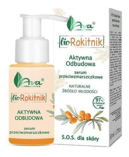 

Сыворотка для лица против морщин Active Reconstruction, 50 мл Ava, Bio Sea Buckthorn
