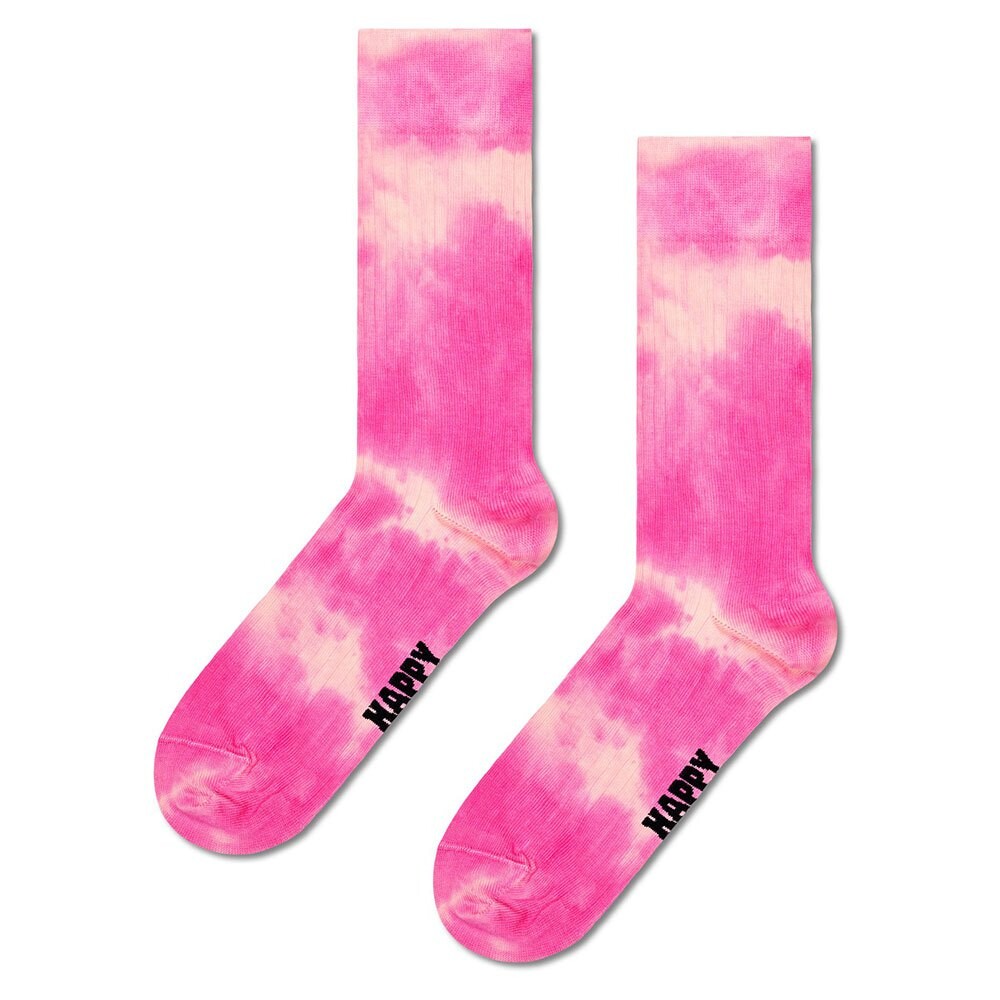 

Носки Happy Tie Dye Half, розовый