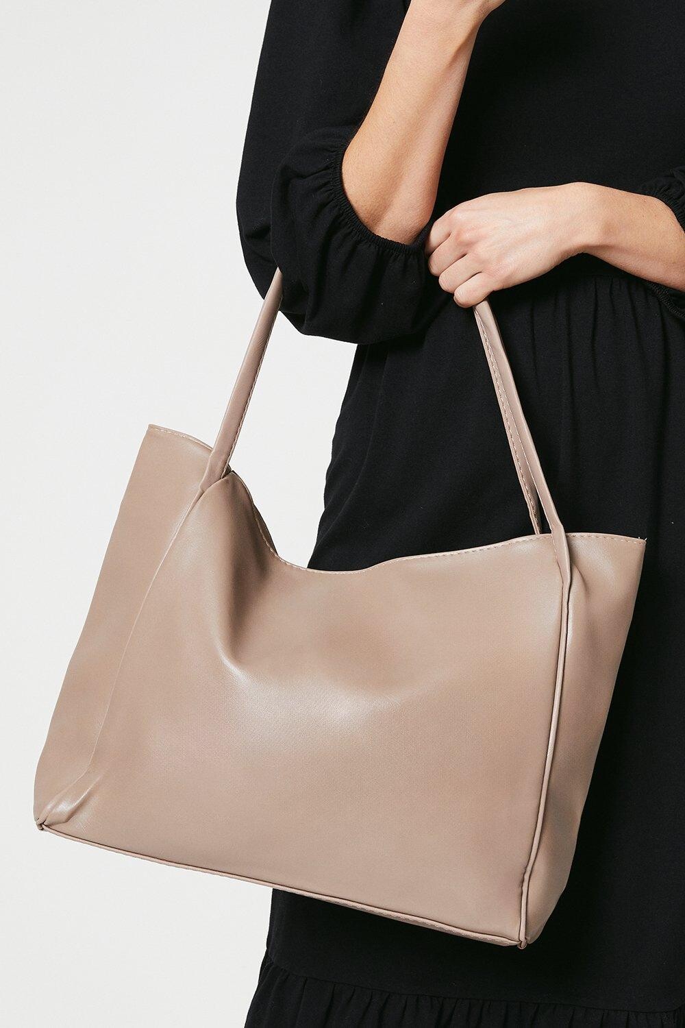 

Сумка-шоппер Тедди Dorothy Perkins, бежевый