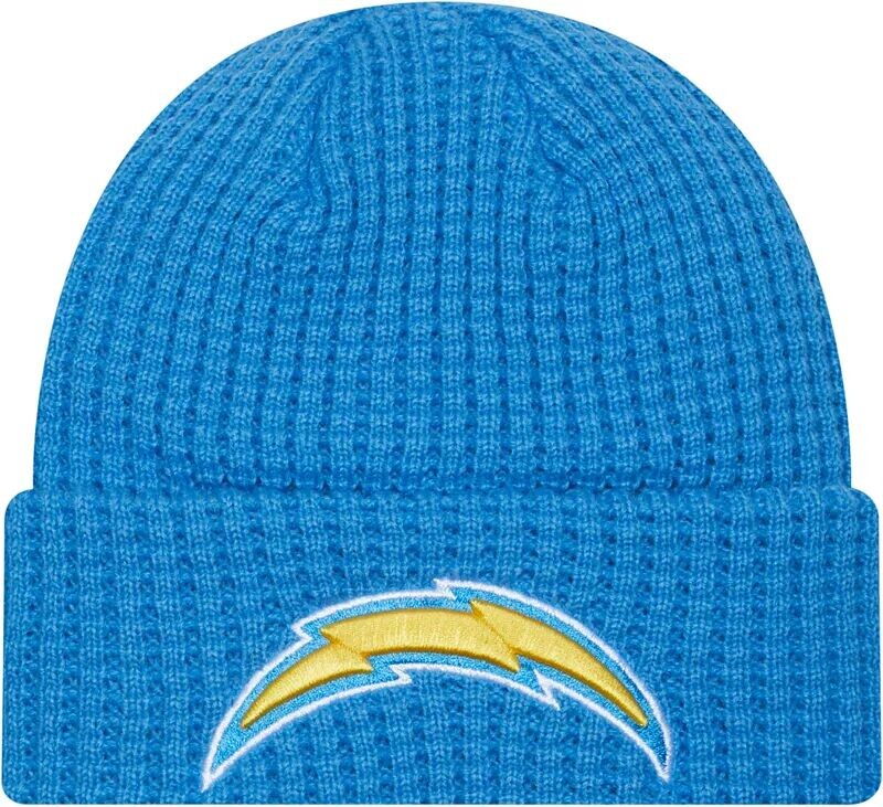 

Мужская цветная вязаная шапка New Era Los Angeles Chargers Prime Team