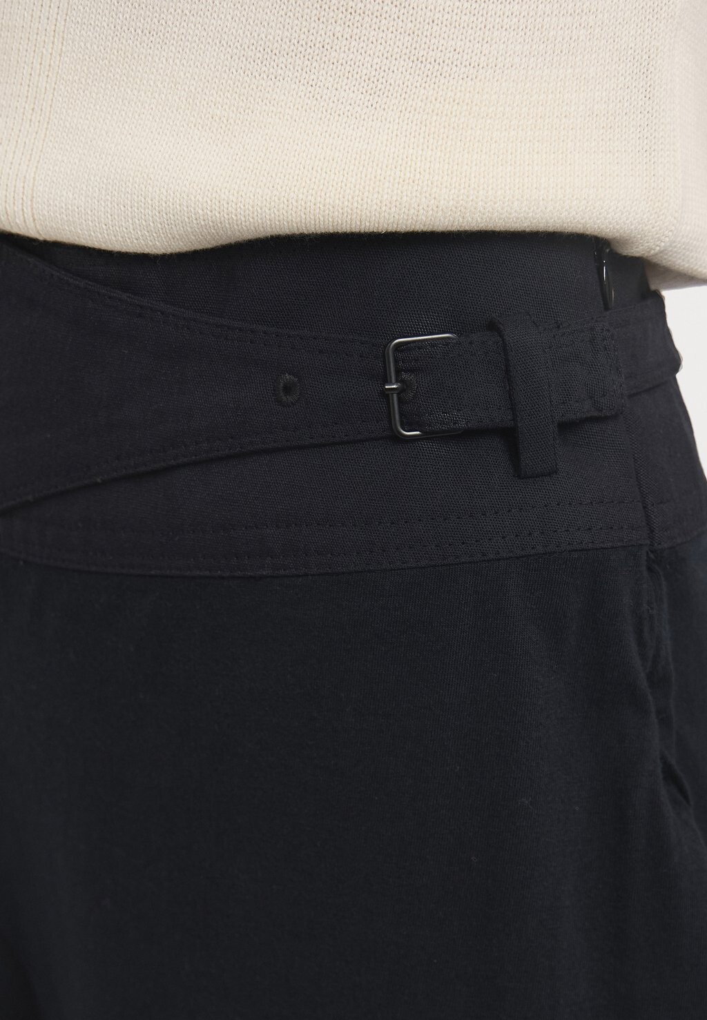 

Юбка-трапеция MACEIO ASYMMETRICAL Faithfull the brand, черный