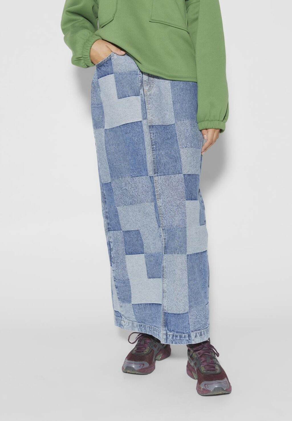 

Топ Vaquera SOMETHINGNEW ЮБКА МАКСИ, цвет medium blue