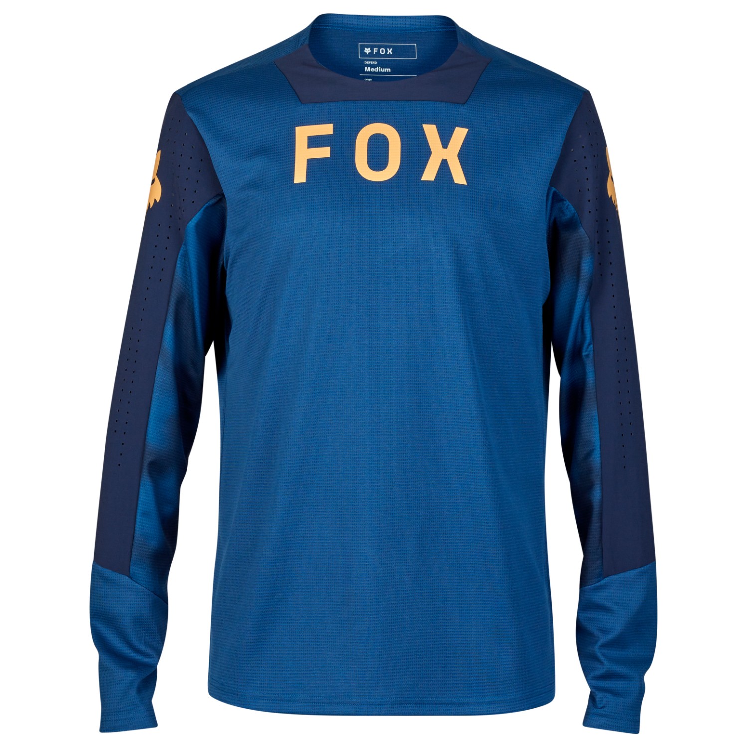 Велосипедный трикотаж Fox Racing Defend L/S Jersey Taunt, цвет Indigo new f1 racing jersey f1 team crew neck sweater racing jacket
