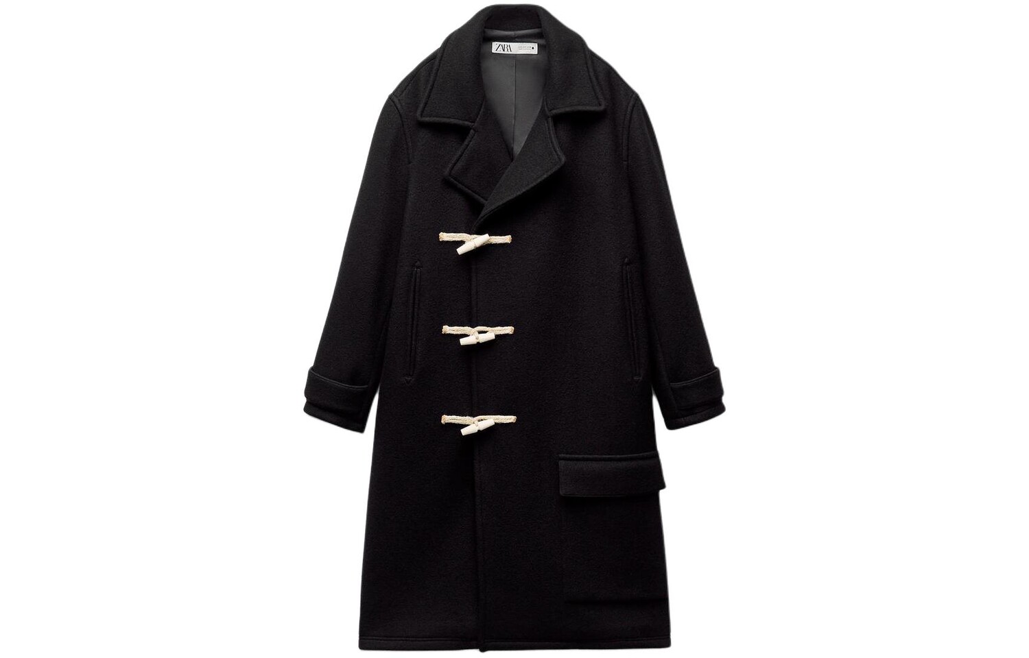 

Пальто женское черное Zara