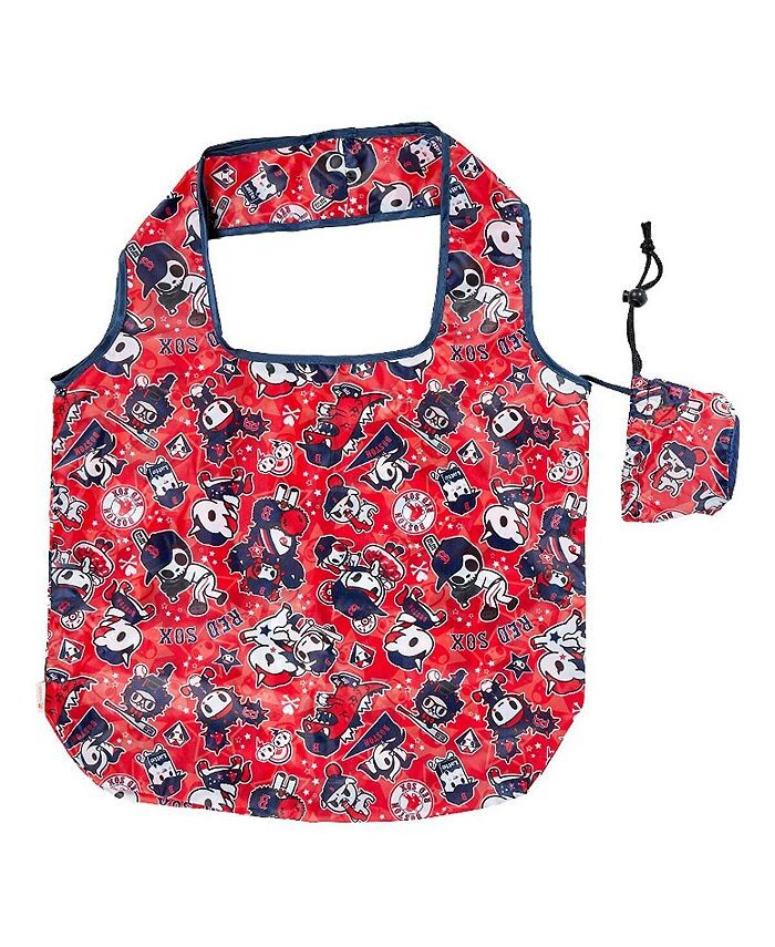 

Женская многоразовая большая сумка Boston Red Sox Tokidoki, красный