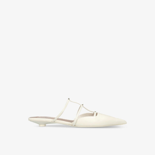 

Кожаные туфли rockstud wisp 20 на каблуке Valentino Garavani, белый