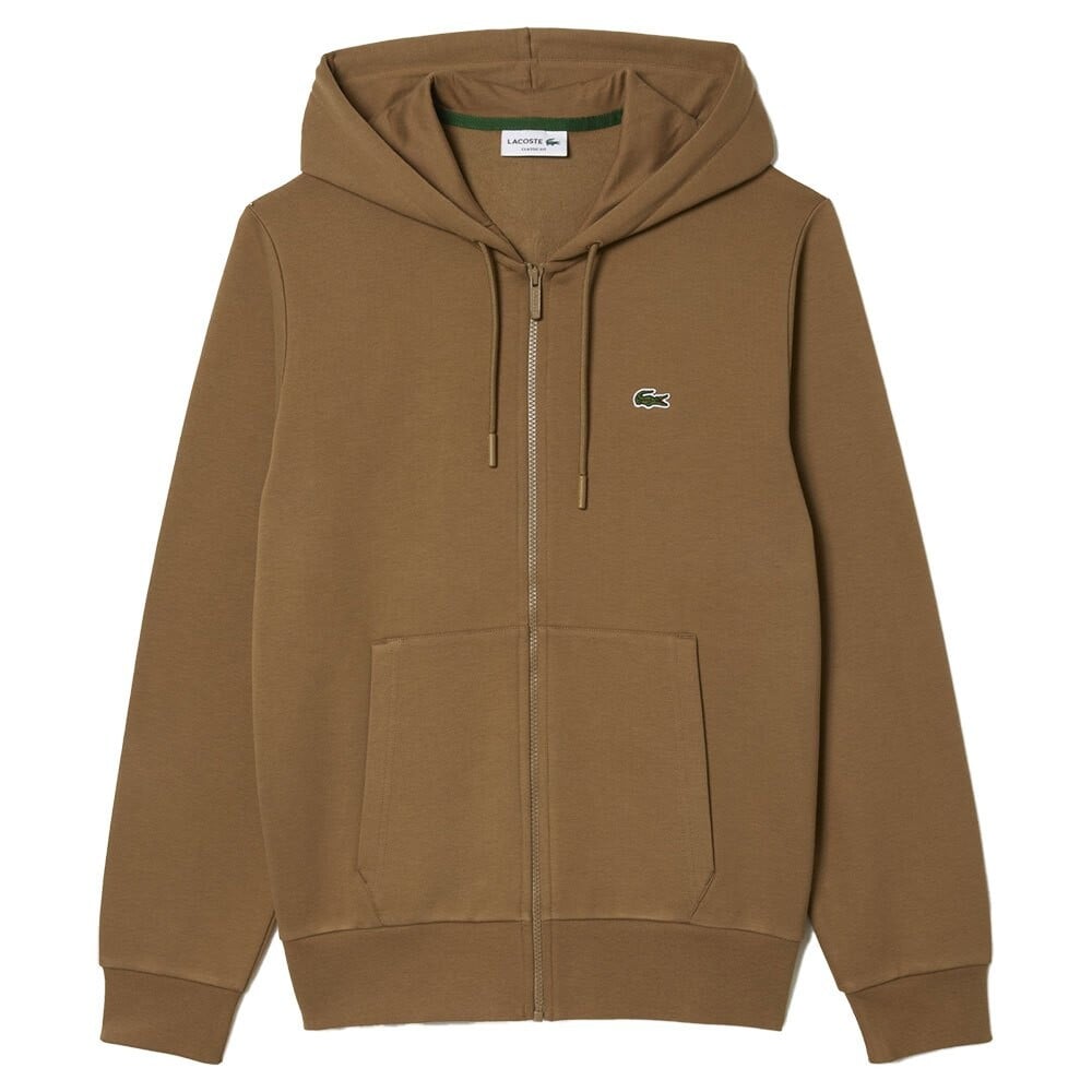 

Толстовка Lacoste SH9626 Full Zip, коричневый