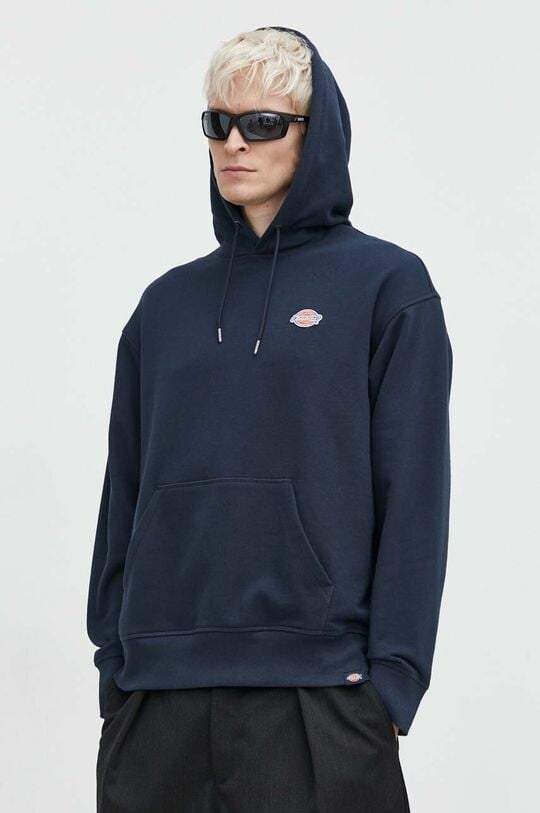 

Хлопковая толстовка Dickies, темно-синий