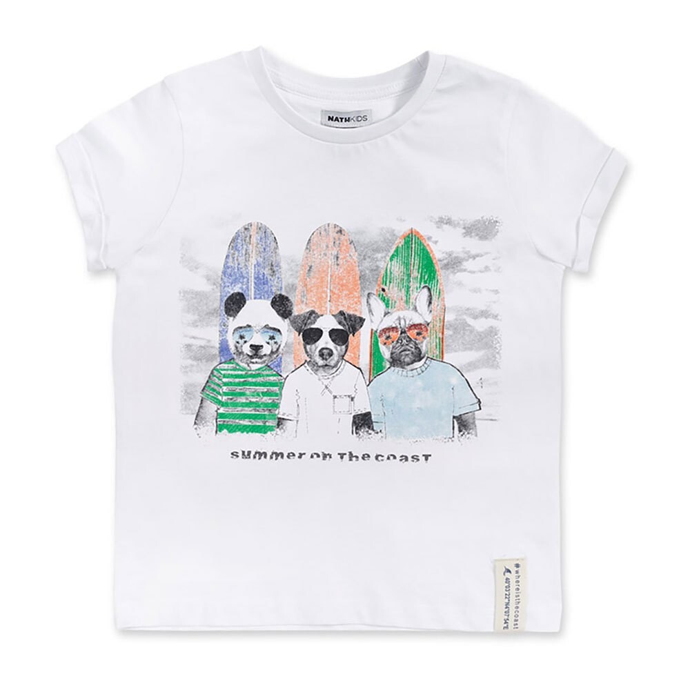 

Футболка Nath Kids The Coast, белый
