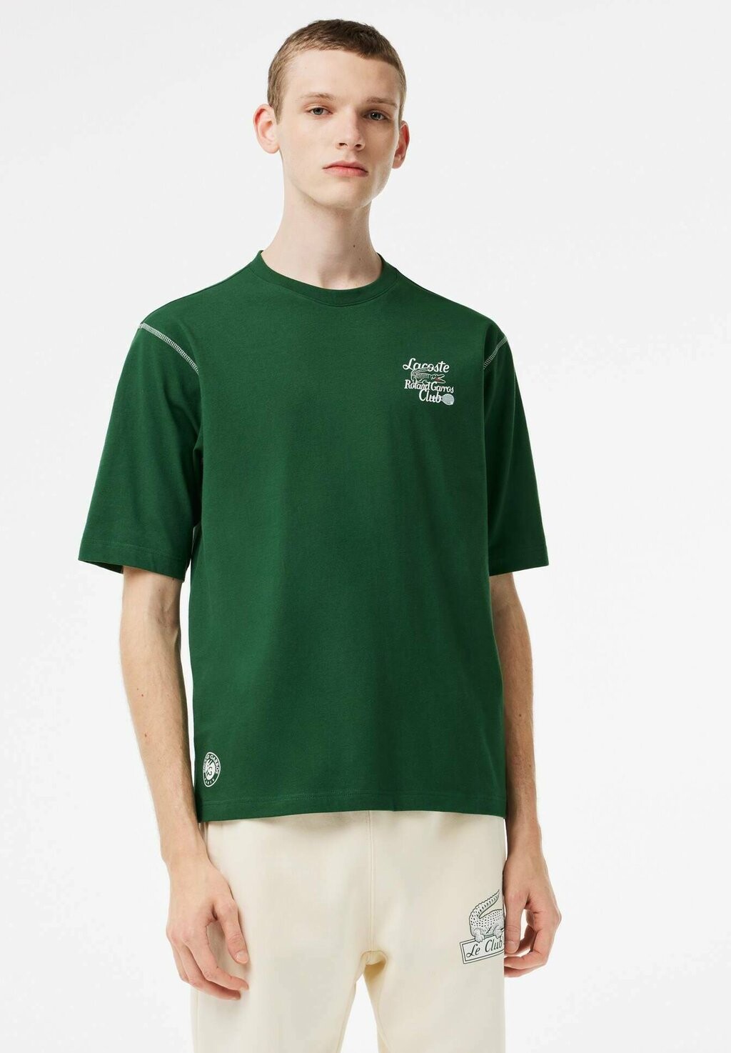

Футболка с принтом Homme Lacoste, цвет vert