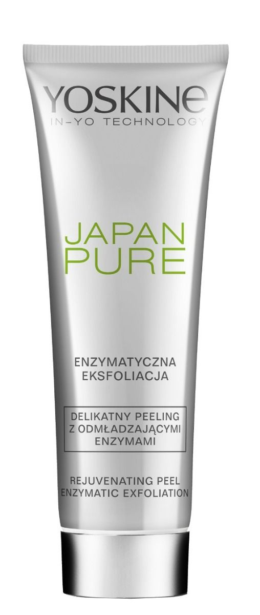 Yoskine Japan Pure энзимный пилинг для лица, 75 ml рисовая мицеллярная вода 400 мл yoskine japan pure